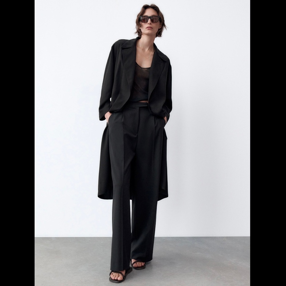 Zara Flowy Trench